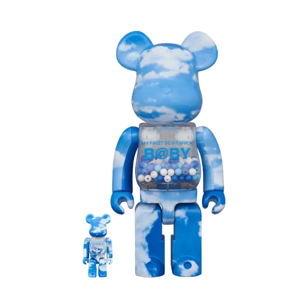 Bearbrick Baby Blue Sky Ver.100% & 400%
