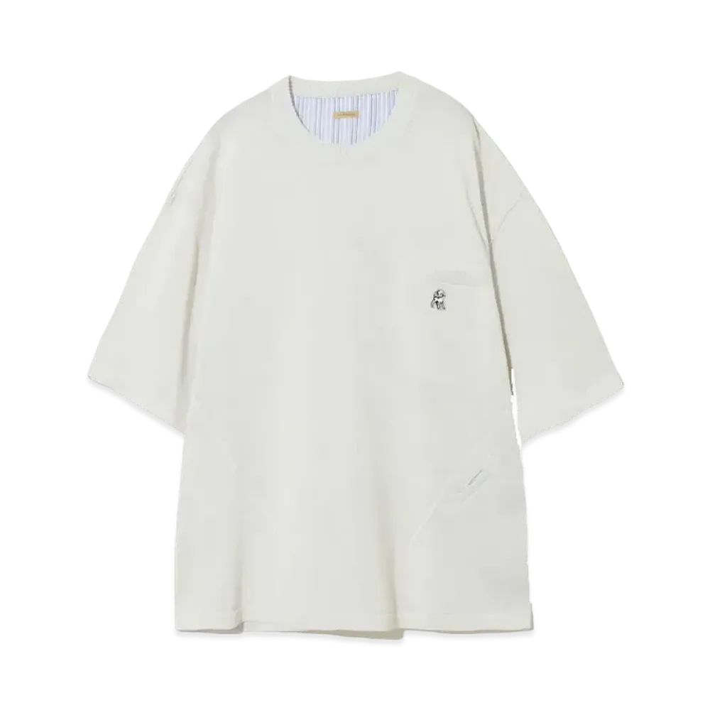 UNDERCOVER The Shepherd Japanese Paper Blend Polyester Knit Pullover "Off White"