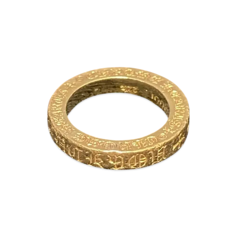 Chrome Hearts Spacer Ring FUCK YOU 3mm "Gold"