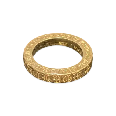 Chrome Hearts Spacer Ring FUCK YOU 3mm "Gold"