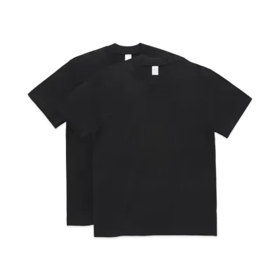 JJJJound J90 T-Shirt 2 Pack "Black"