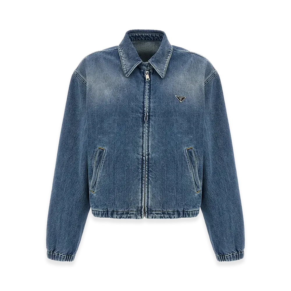 PRADA Women's Denim Jacket "Light Blue"