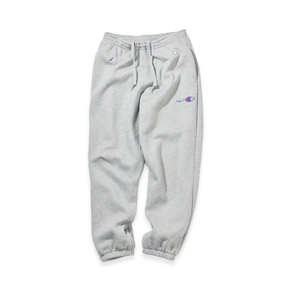 Champion x NAUTICA Embroidered Sweat Pants "Gray"