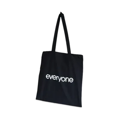 Everyone Nylon Logo Tote Bag "Black"