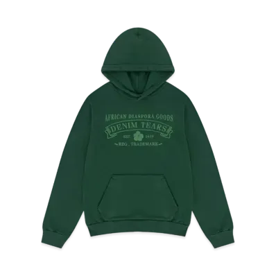 DENIM TEARS ADG Hoodie "Green"