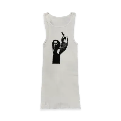 Chrome Hearts Richard Stark Print Tank Top "White/Black"