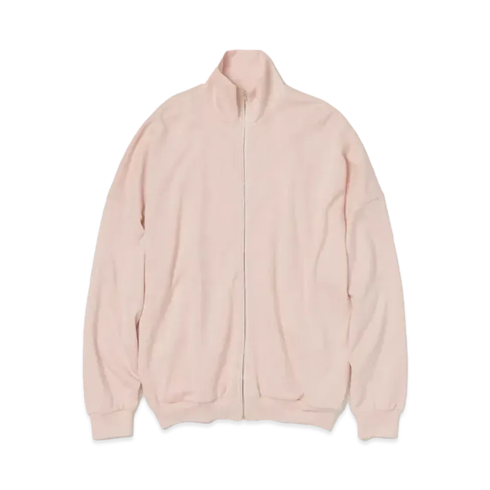 AURALEE Super High Gauge Sweat Zip Blouson "Pale Pink"