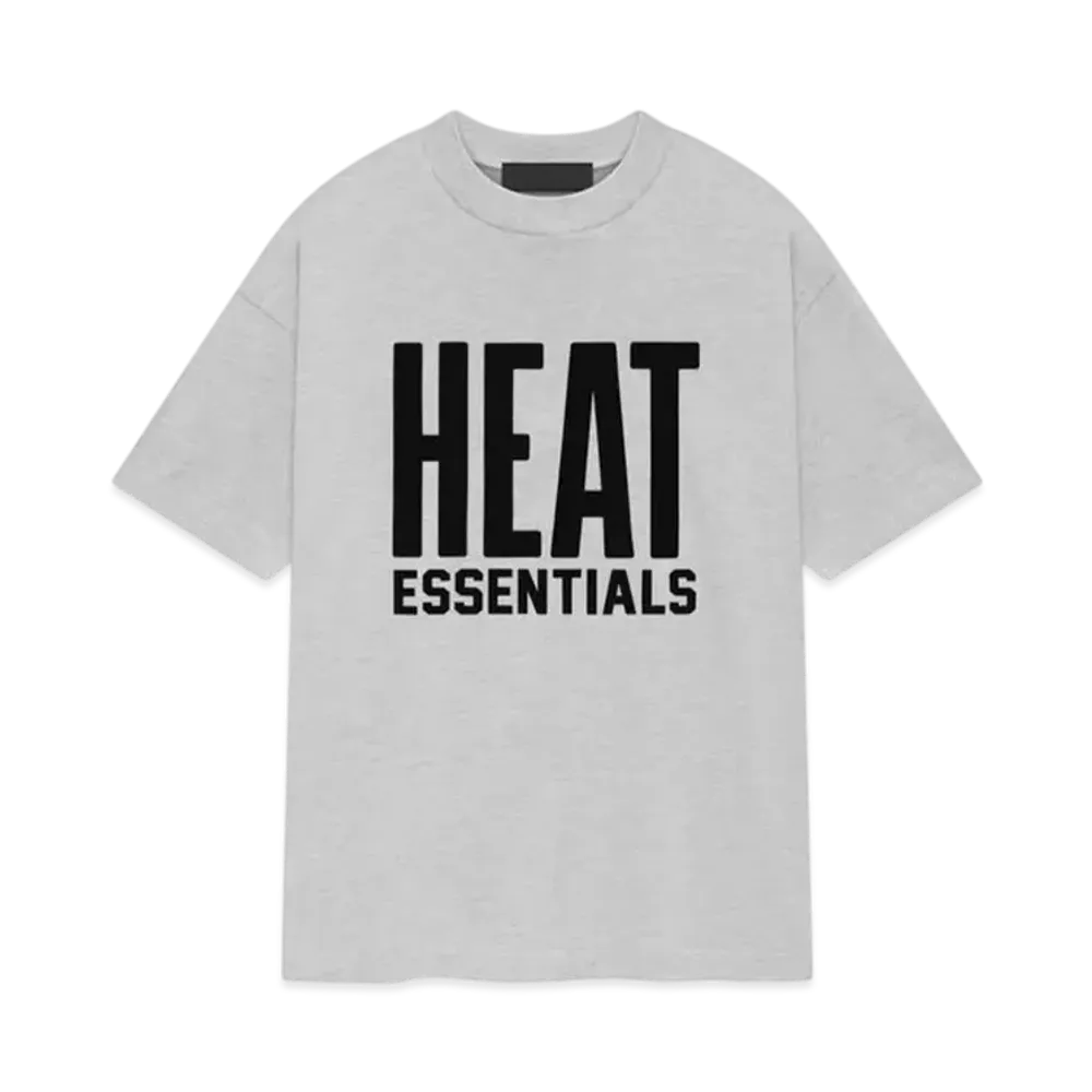 FEAR OF GOD ESSENTIALS x NBA Heat Tee "Light Heather"