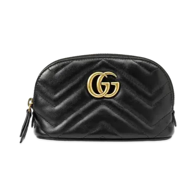GUCCI GG Marmont Cosmetic Case "Black"