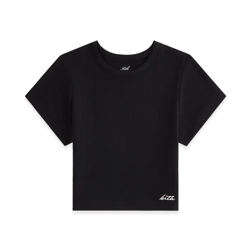 Kith Women's Corvin Cap Sleeve Tee "Black"