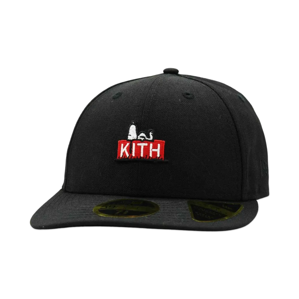 Kith x Peanuts 59FIFTY Low Profile Fitted "Black"