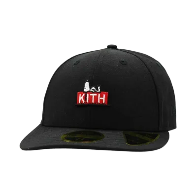 Kith x Peanuts 59FIFTY Low Profile Fitted "Black"