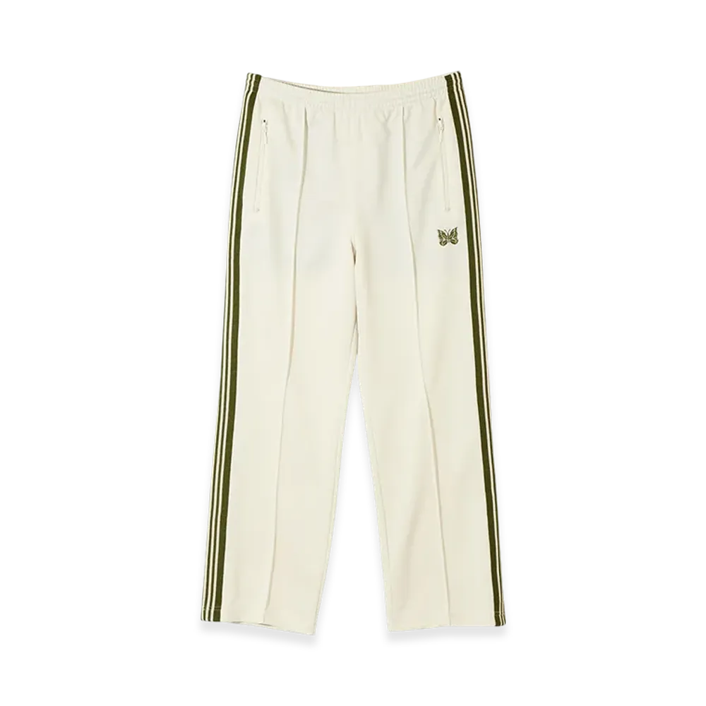 NEEDLES Track Pant - Poly Smooth "OffWhite"
