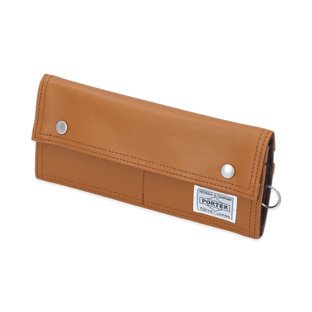 PORTER Freestyle Long Wallet "Camel"