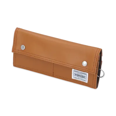 PORTER Freestyle Long Wallet "Camel"