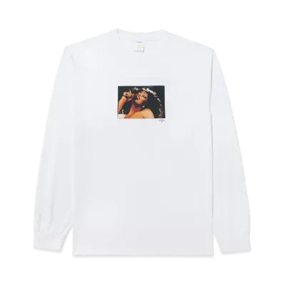 Noah x Donna Summer Queen of Disco Long Sleeve Tee "White"
