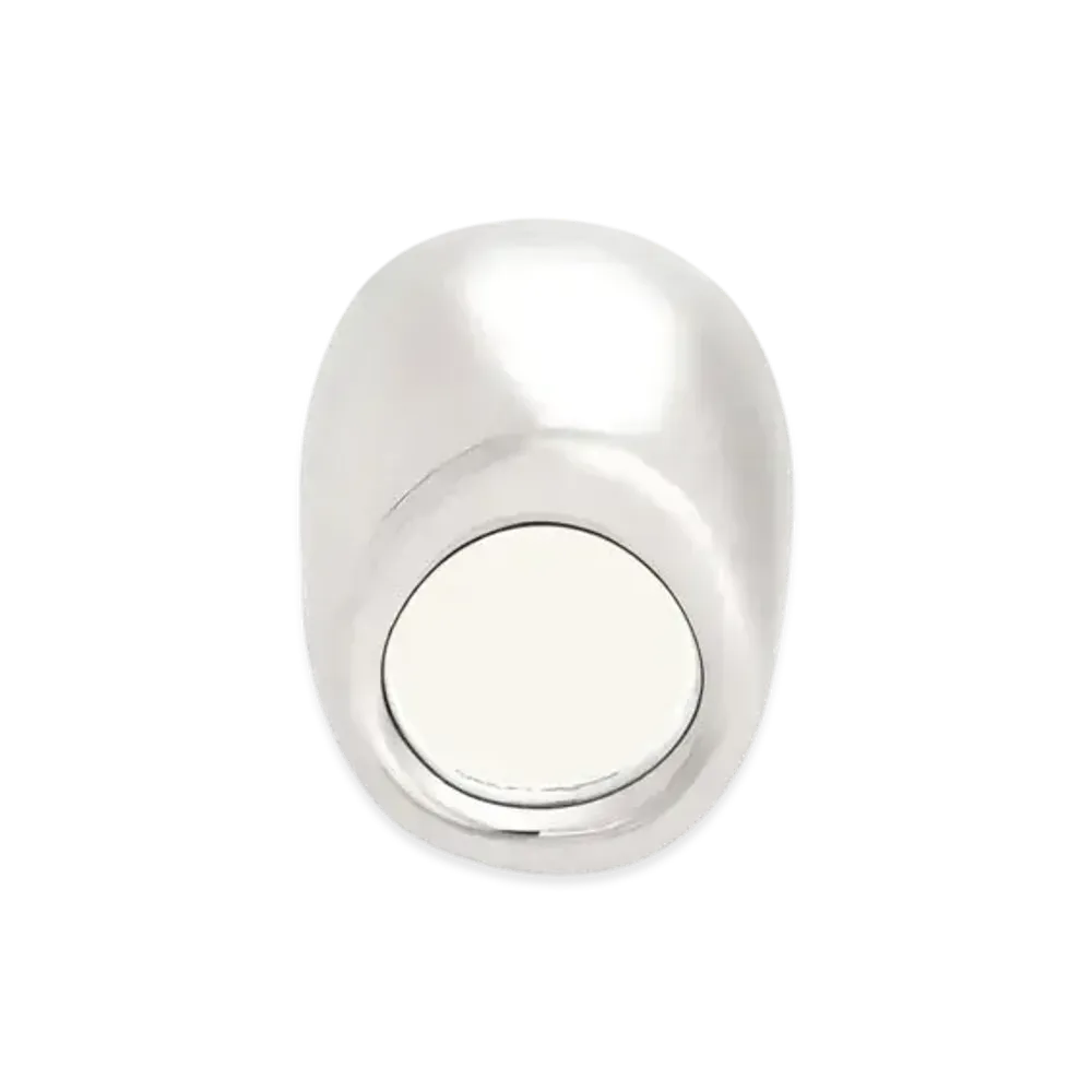 Courreges Liquid Metal Ring "Silver"