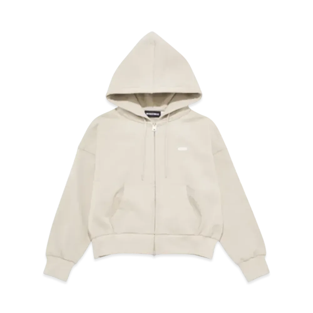 GOD SELECTION XXX Cropped Zip Hoodie GXL-A25-CS-04 "Beige"