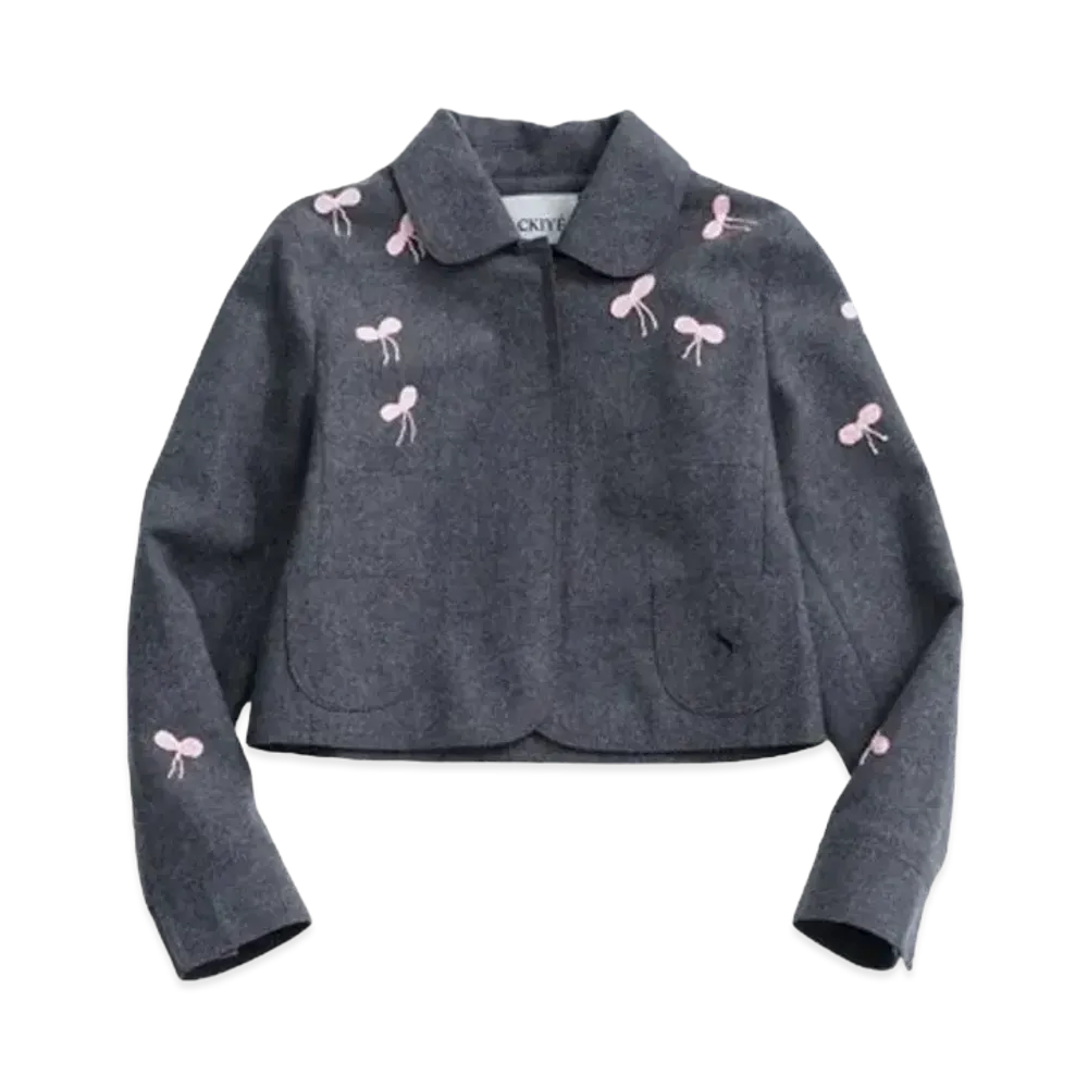 Ron Herman 15th Anniversary Nackiye Ribbon Jacket "Gray"