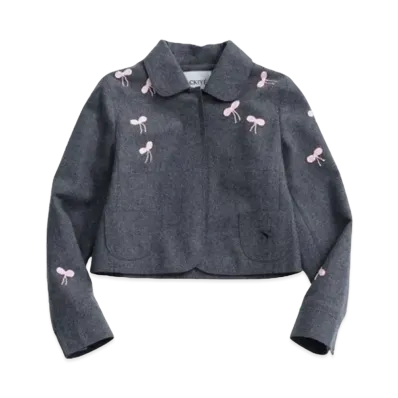 Ron Herman 15th Anniversary Nackiye Ribbon Jacket "Gray"