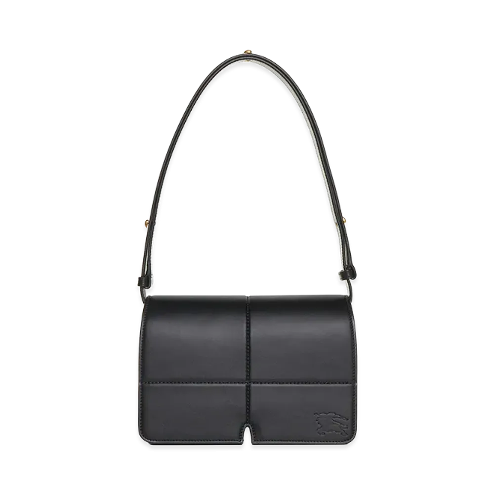 Burberry Women's Leather Snip Shoulder Bag "Black"