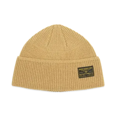 Polo Ralph Lauren Vintage Naval Watch Cap "Light Brown"