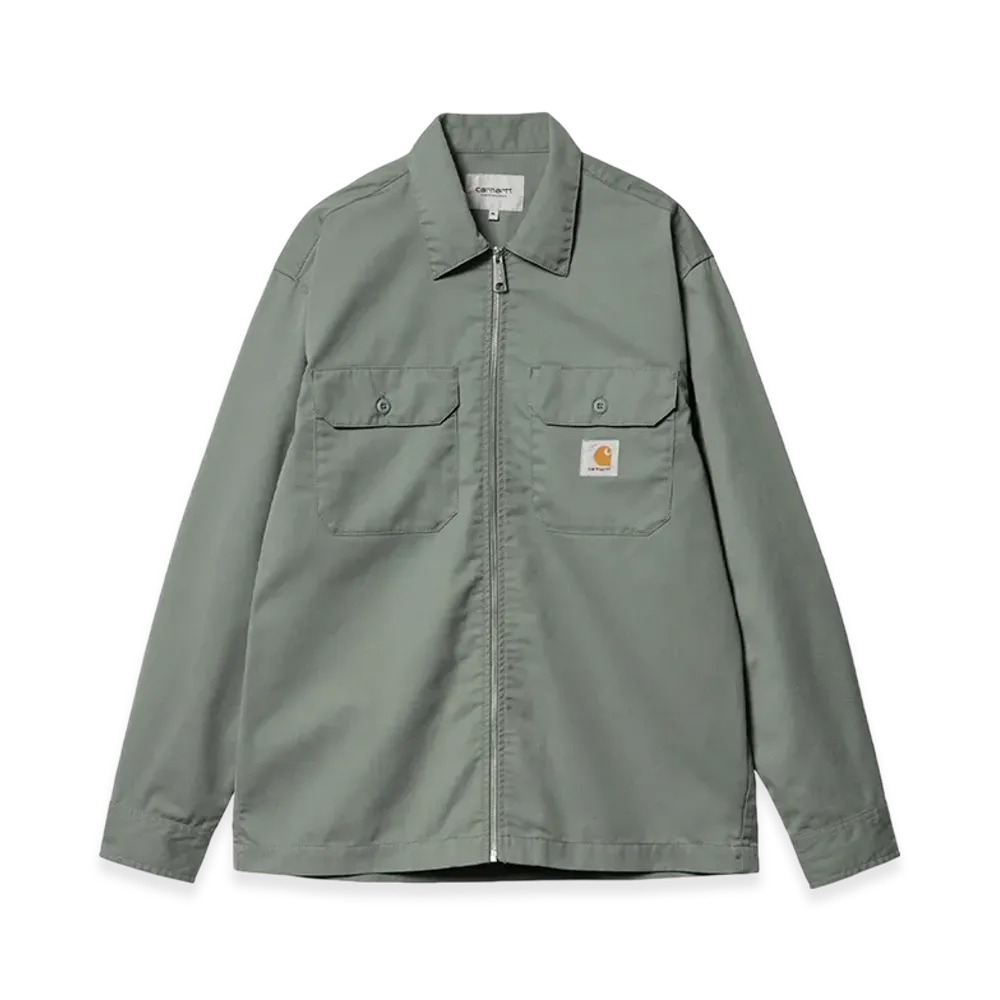Carhartt WIP Craft Zip Shirt "Smoke Green"