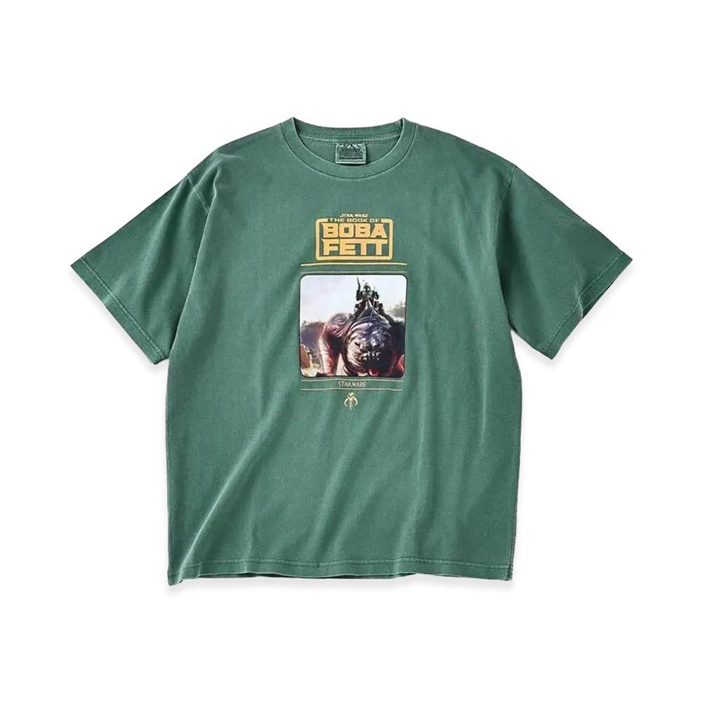 JOURNAL STANDARD x STAR WARS Mandalorian Print T-Shirt "Green"