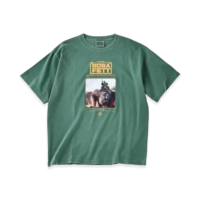 JOURNAL STANDARD x STAR WARS Mandalorian Print T-Shirt "Green"