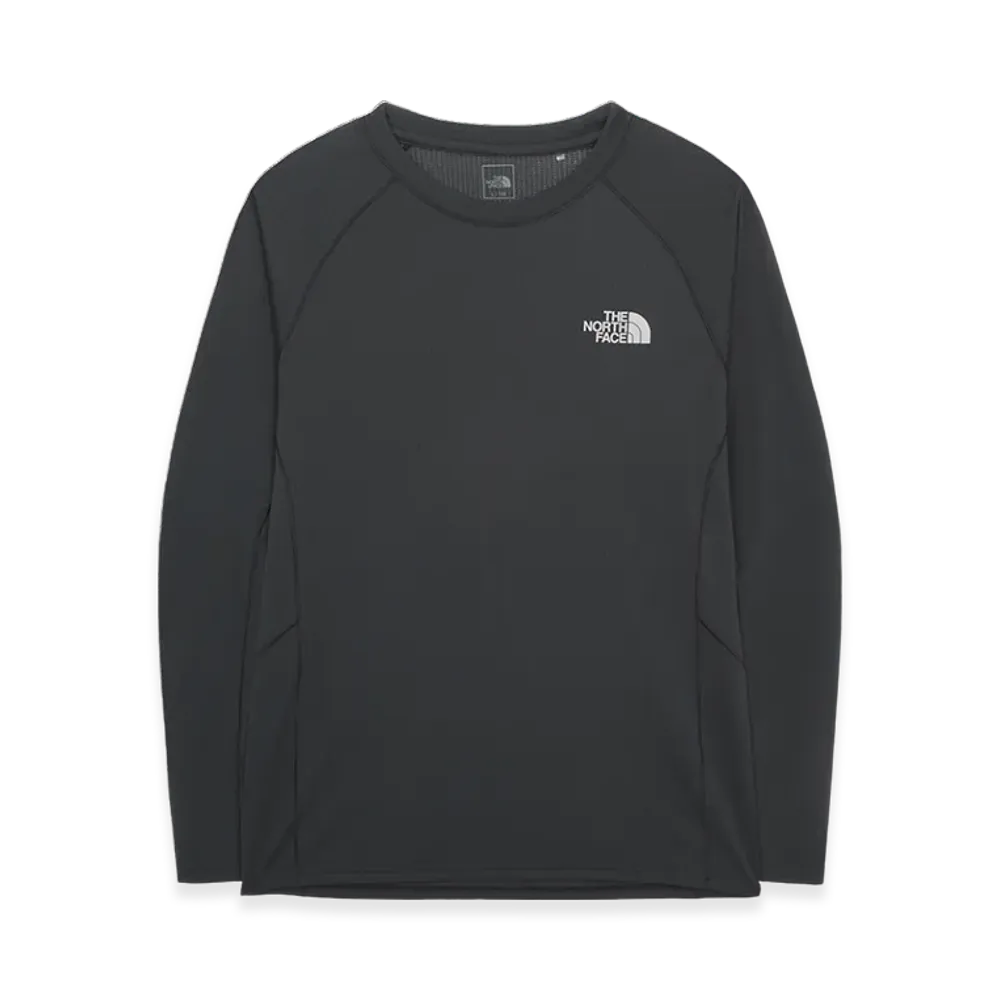 The North Face Bisti L/S Round T-Shirt - 25SS "Charcoal"