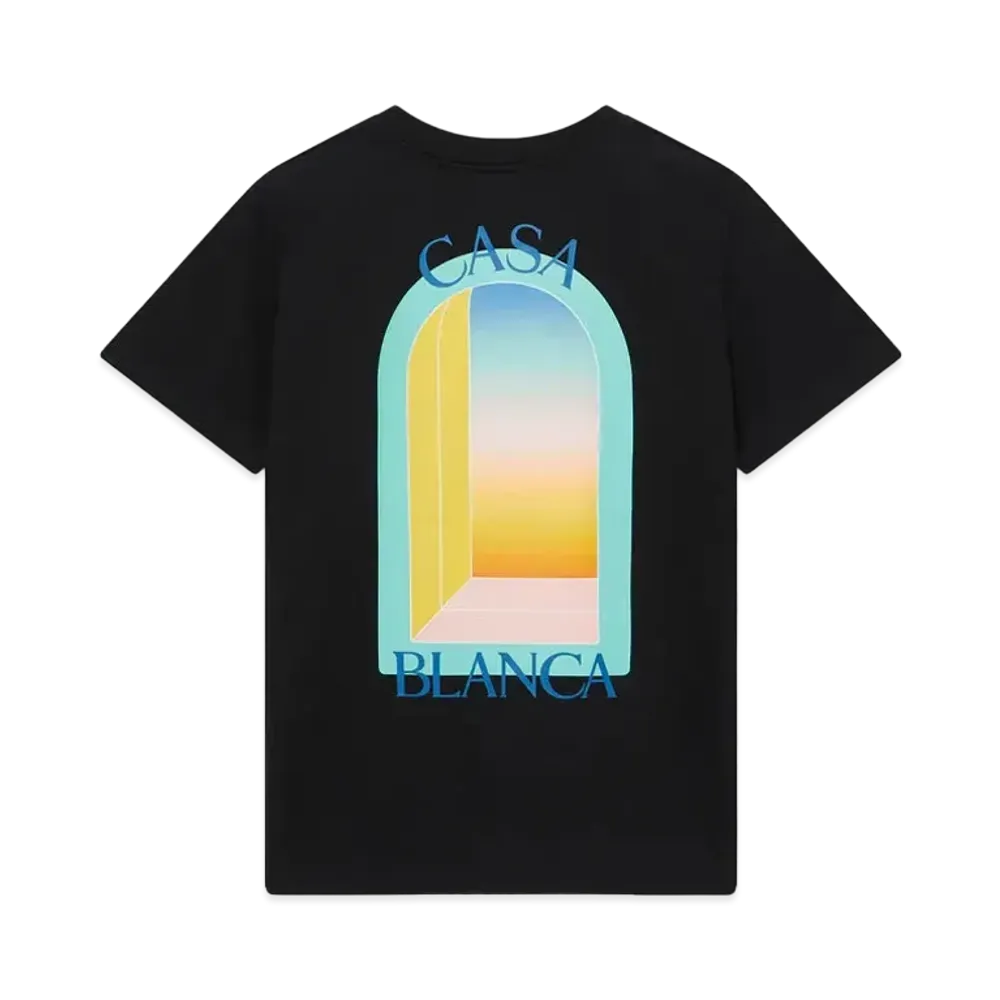Casablanca L'Arc Color T-Shirt "Black"