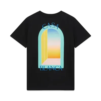 Casablanca L'Arc Color T-Shirt "Black"