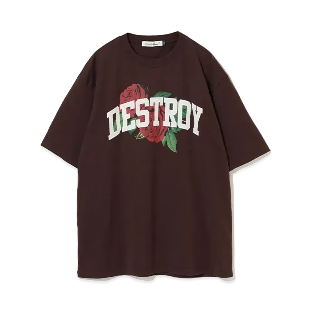 UNDERCOVER Cotton T-shirt "Brown"