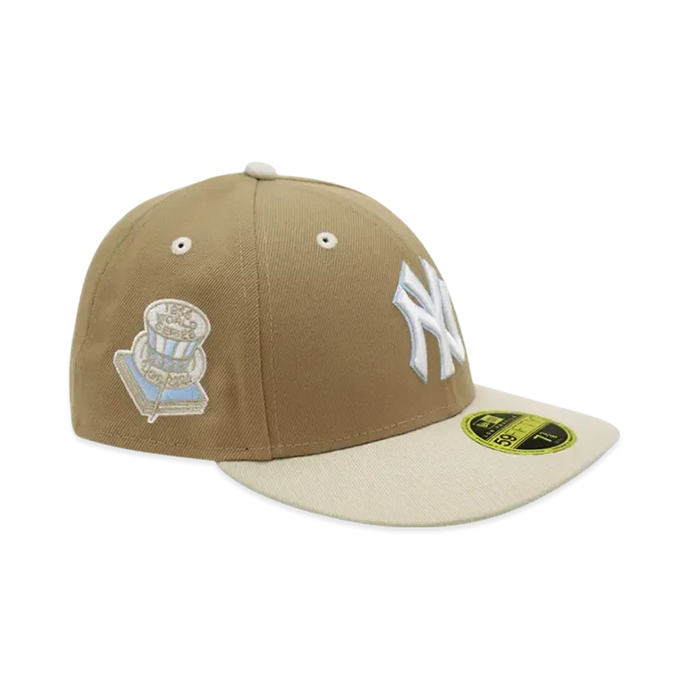 NEW ERA x THE CAP 'Sandy Beach' LP 59Fifty New York Yankees "Khaki/Stone"