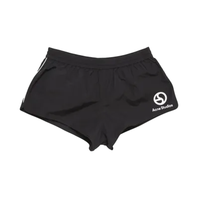Acne Studios Cotton Blend Shorts "Black"