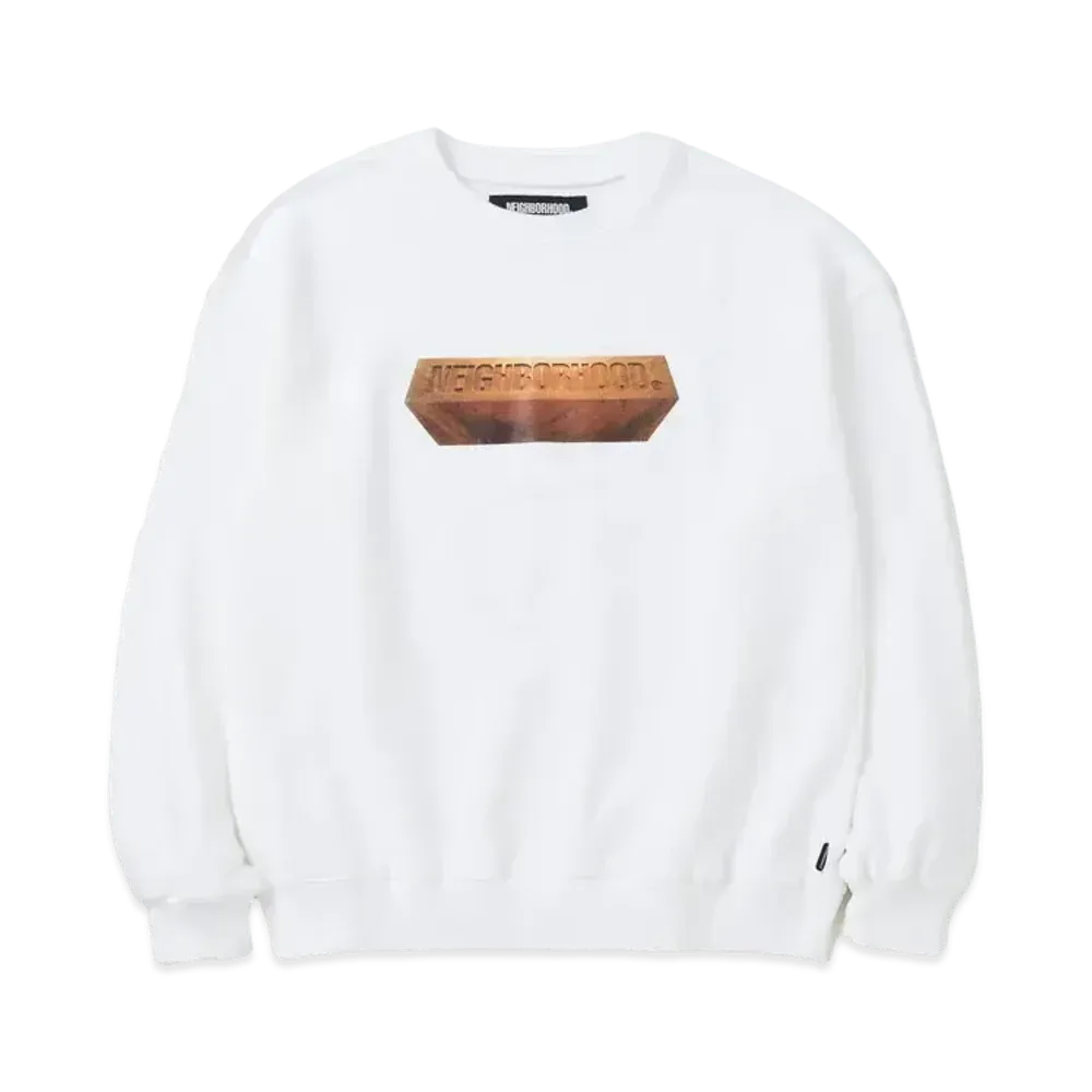 NEIGHBORHOOD NH x TAKU OBATA . Sweatshirt LS "White"