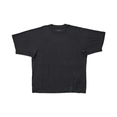 Goldwin 0 Wool Tee Shirt (Unisex) "Black"