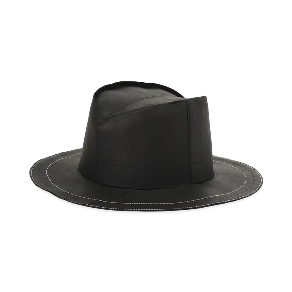 Wildside Yohji Yamamoto x Tetsuya Ishikawa Goat Skin Hat "Black"