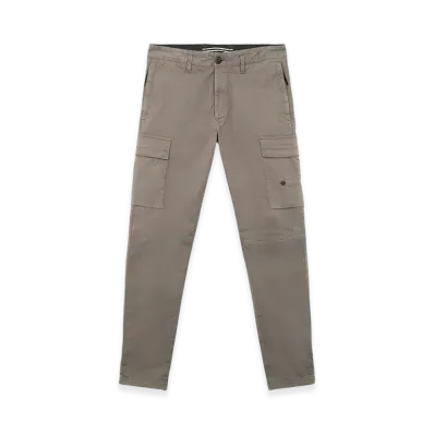 Stone Island 30410 Supima Cotton Twill Stretch TC Regular Tapered Fit Cargo Pants - 24FW "Walnut Brown"