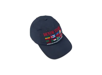 DENIM TEARS Diaspora Class Cap "Navy"