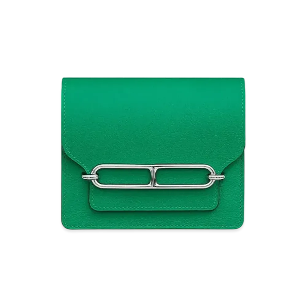 Hermes Roulis Slim Wallet "Menthe"