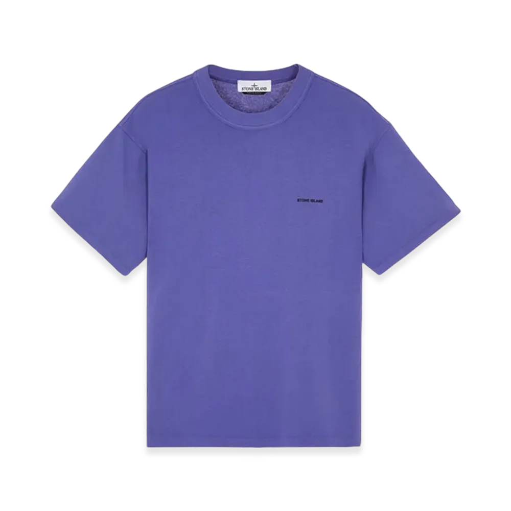 Stone Island 22379 Short Sleeve Cotton T-Shirt - 24SS "Lavender"