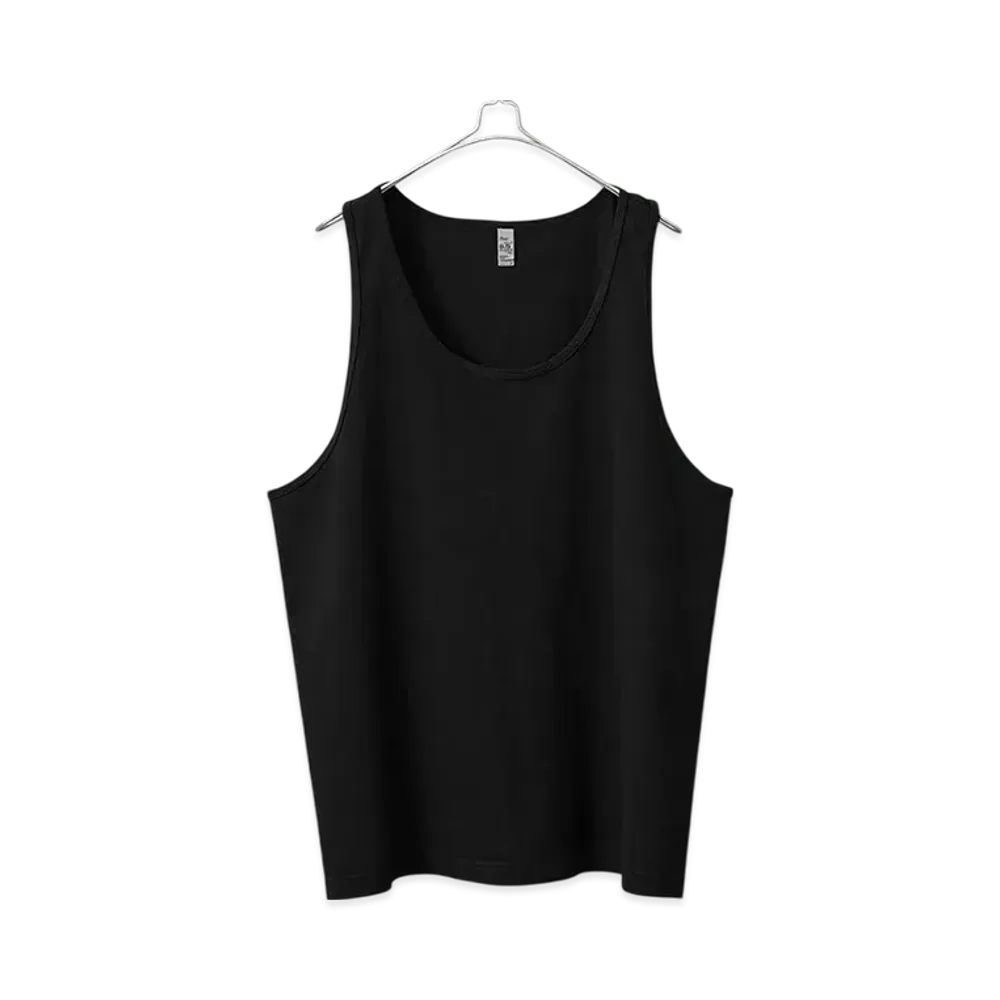 Los Angeles Apparel 6.5oz Garment Dye Classic Tank Top "Black"