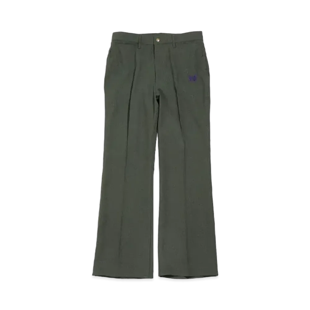 Needles BOOT-CUT JEAN - POLY TWILL "Green"