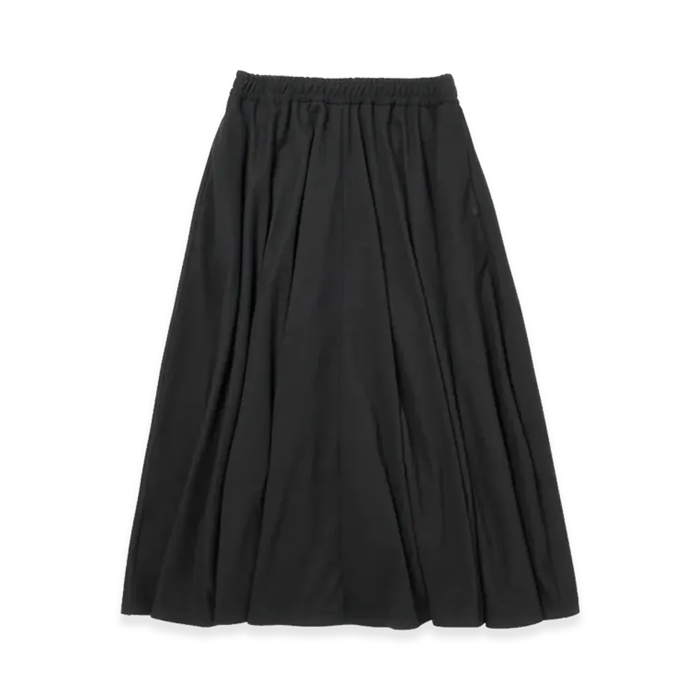 DAIWA PIER39 Women's Tech Flare Skirt Flannel "Charcoal"
