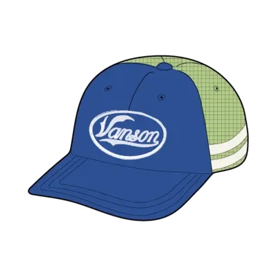Supreme x Vanson Leathers Mesh Back 6-Panel "Royal"