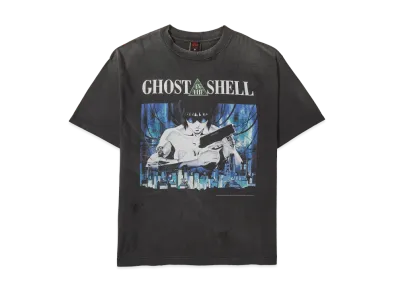 SAINT Mxxxxxx x GHOST IN THE SHELL GS_SS Tee_GITS "Black" SM-YS1-0000-C31