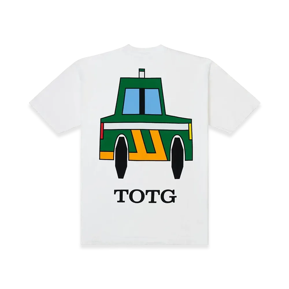 MIN-NANO x TOTG Car Tariff No Problem Tee "White"