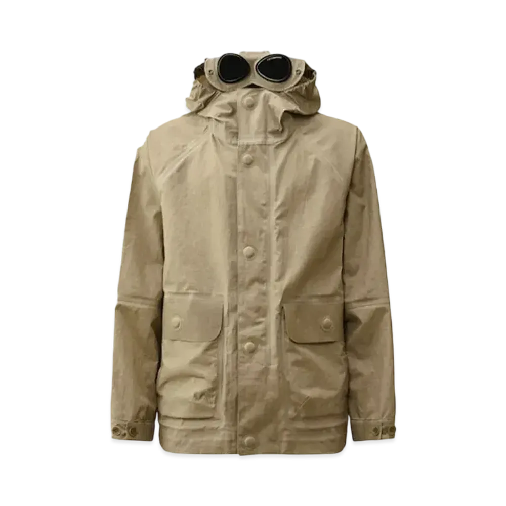 C.P. Company TOOB-Two Goggle Jacket "Vintage Khaki Beige"