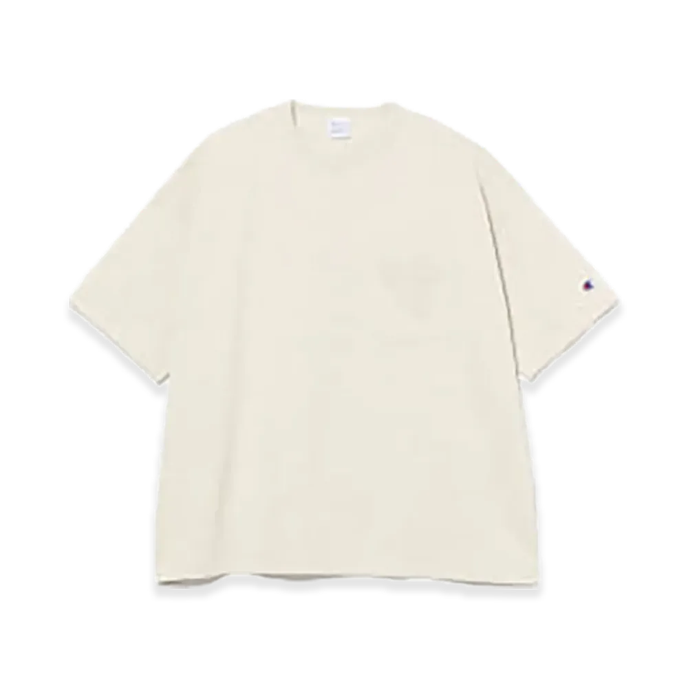 BEAMS x Champion x MIN-NANO Pocket T-shirt "Oatmeal"